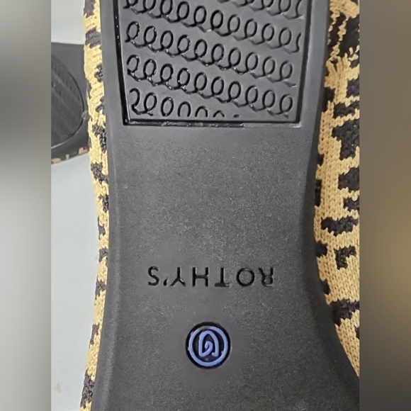 Rothy’s The Point Leopard Flats SZ 10 - Picture 8 of 8